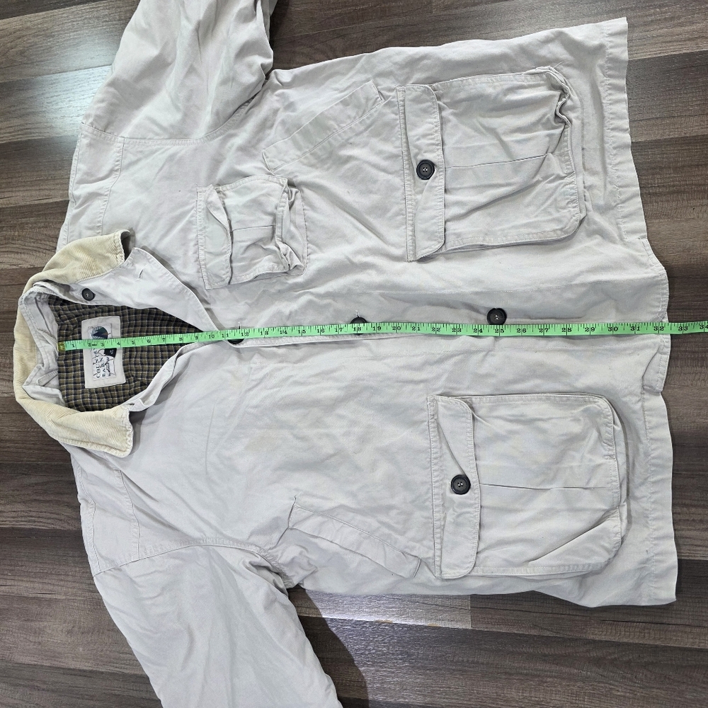 Country Barn Rugged Patina Insulated Barn Utility Chore Coat w/Button Closure.XL - Picture 6 of 10